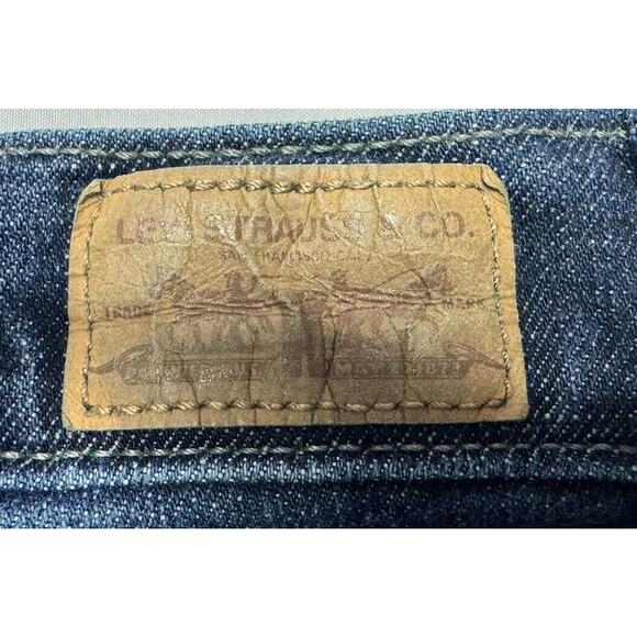 Levis 512 Women's Perfectly Slimming Bootcut Blue Jeans - Size 16M (34x30.5) - Picture 4 of 7